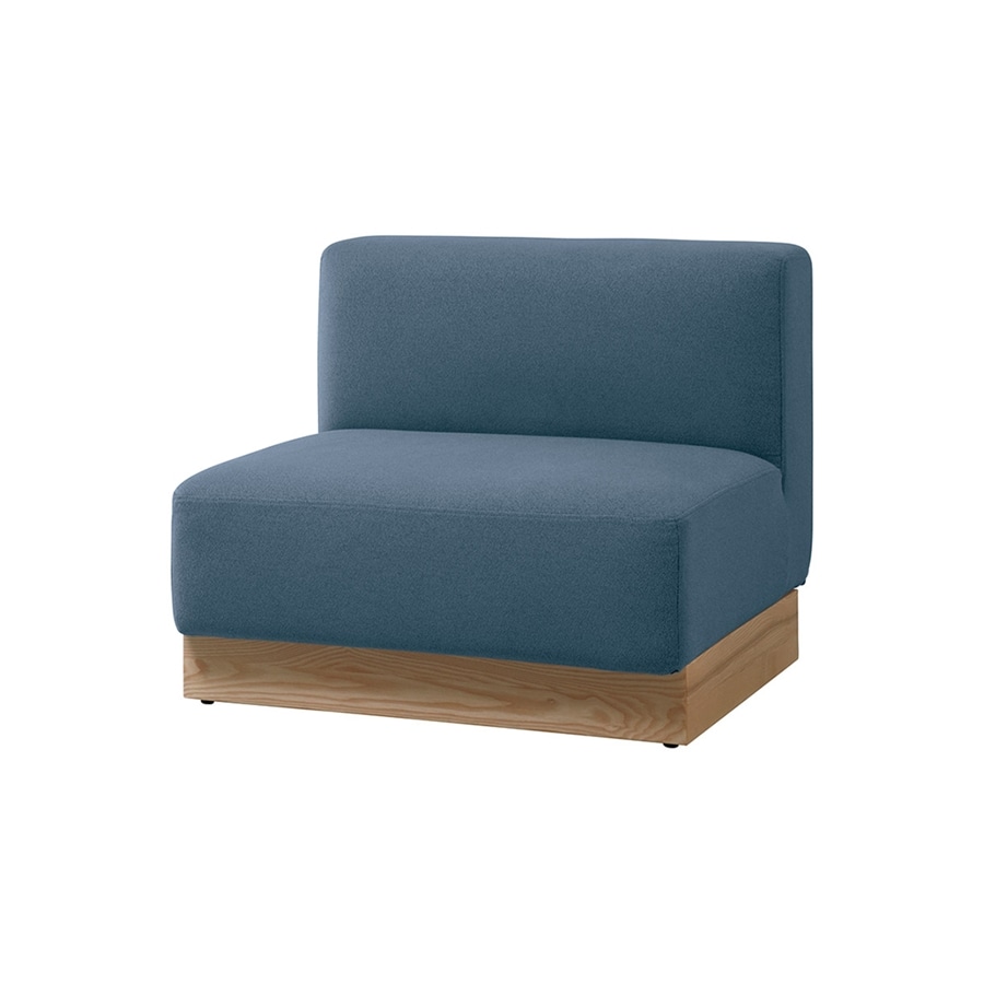 【SIEVE】 ウェイ ユニットソファ 1人掛け ダークブルー
