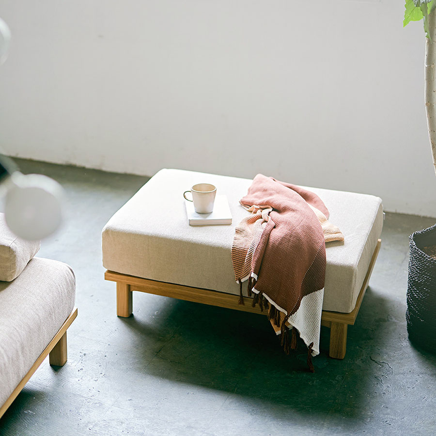 【SIEVE】 レクト ユニットソファ オットマン