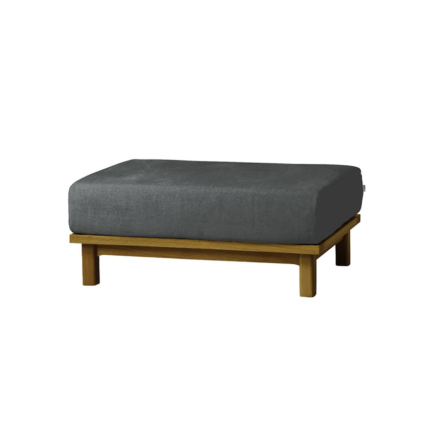 【SIEVE】 レクト ユニットソファ オットマン ブラウンフレーム