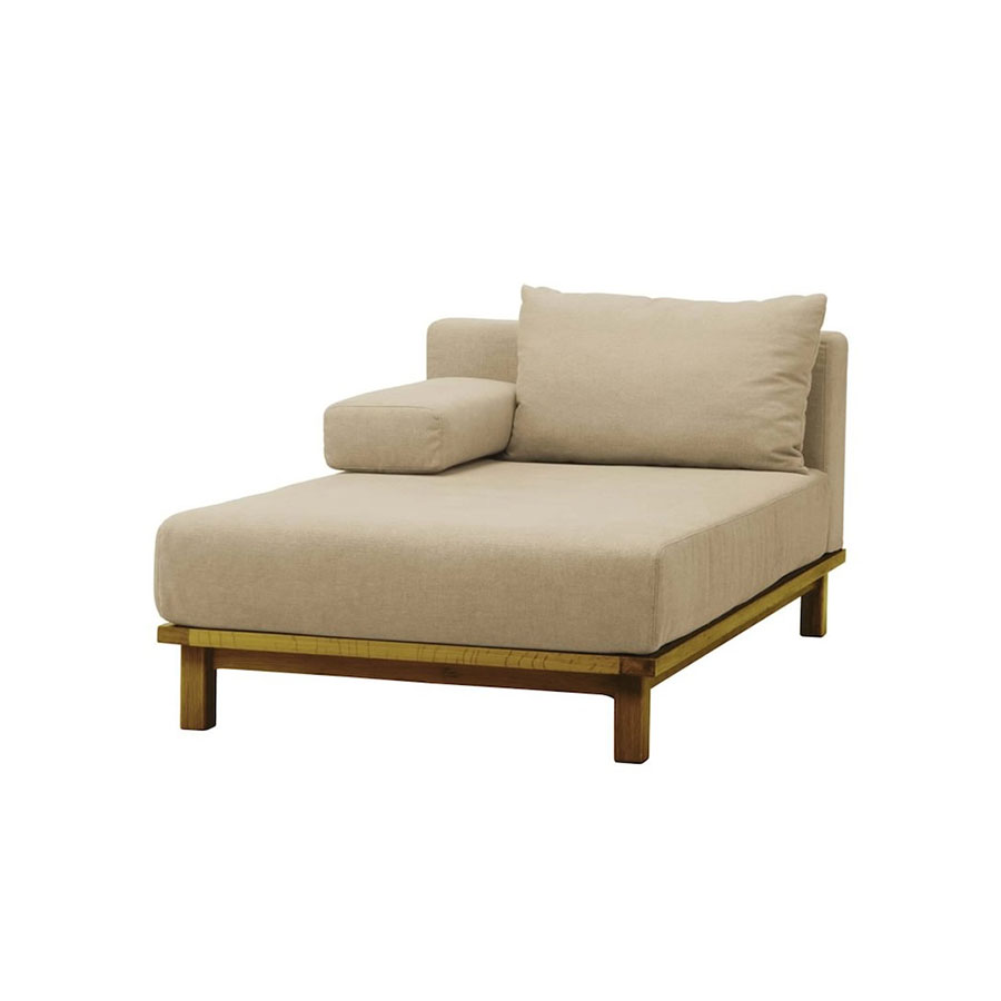 【SIEVE】 レクト ユニットソファ ロング ブラウンフレーム