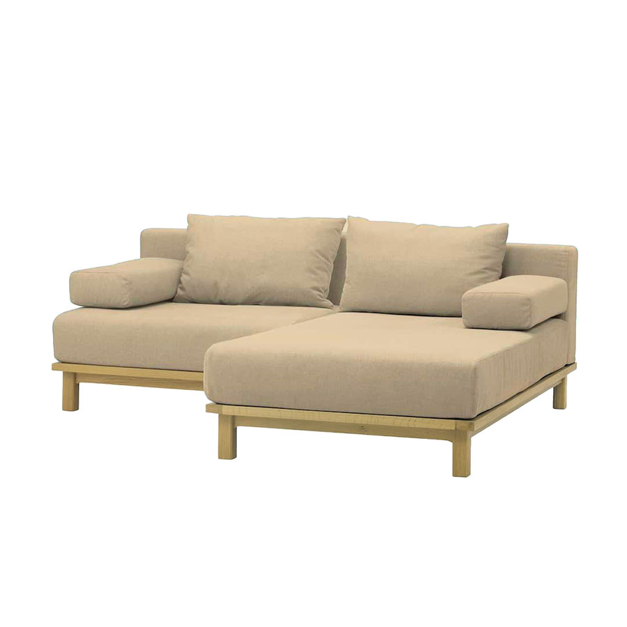 【SIEVE】レクト ユニットソファ 2人掛け カウチソファ