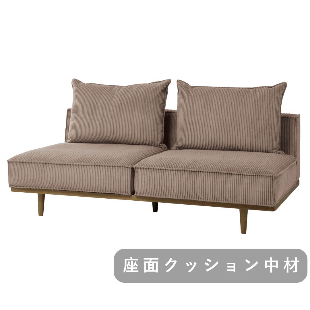 【ADRS】グラウンドソファ 専用 座面クッション中材