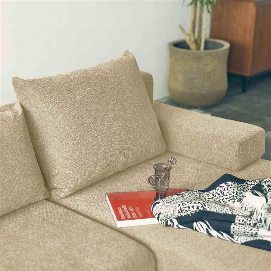 【SIEVE】レクトユニットソファ 背クッションハイタイプ