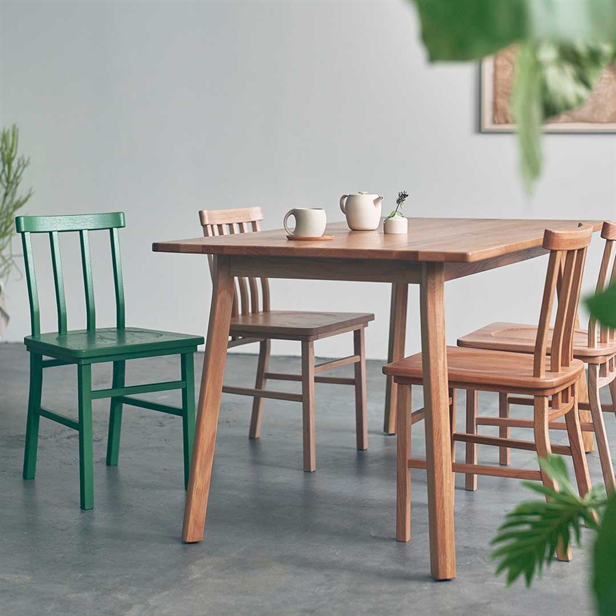 【SIEVE】マージダイニングチェア 4本背