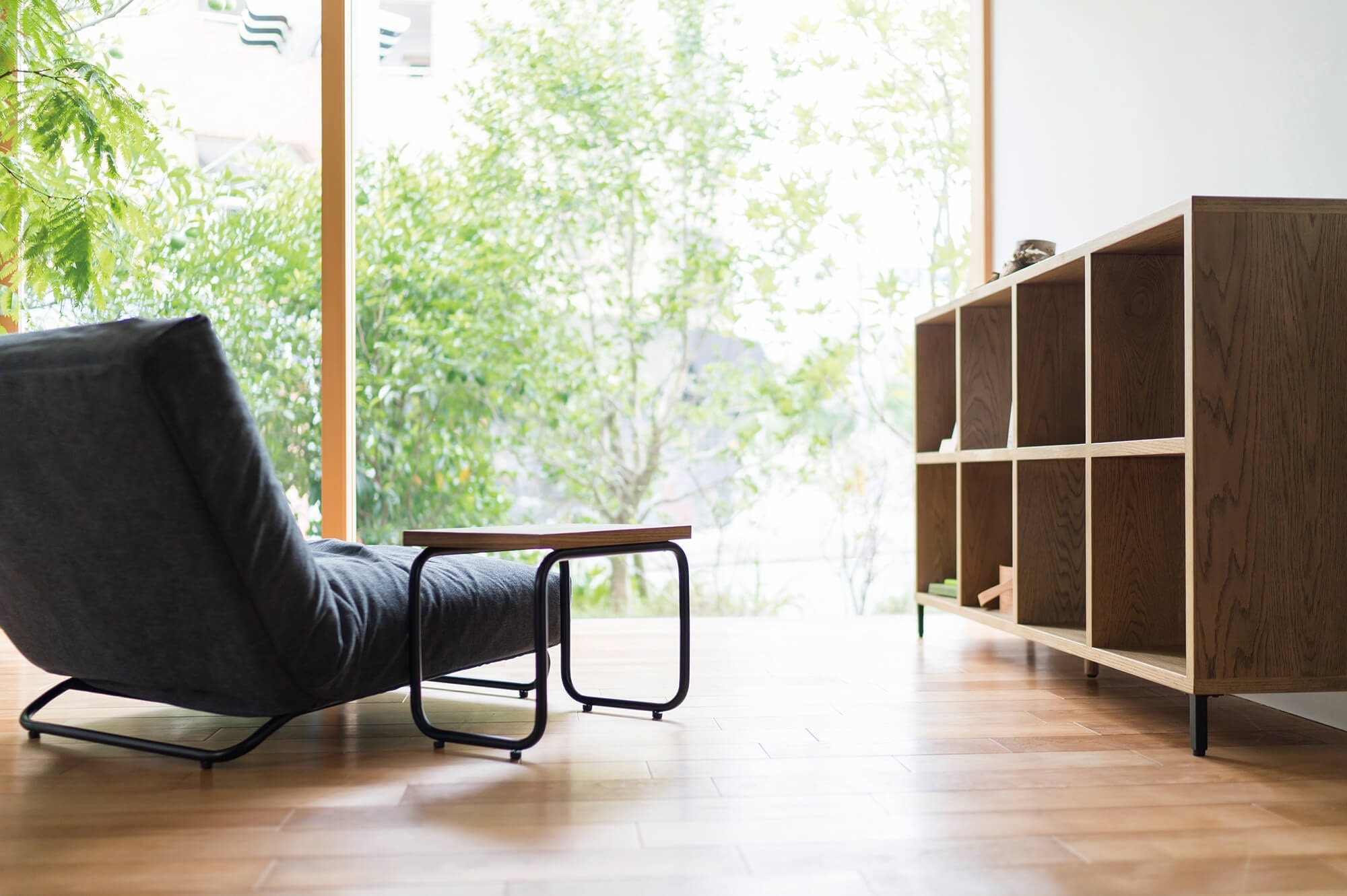 木目が生み出す柔らかい雰囲気 ADRS アレックス シェルフ Mサイズ ナチュラル