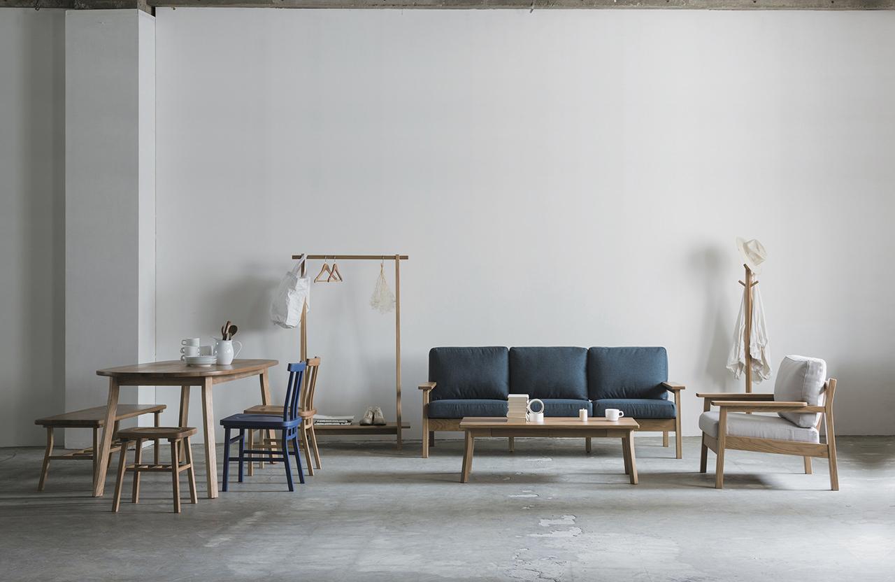 主張しすぎないさりげない個性 SIEVE マージ センターテーブル ナチュラル