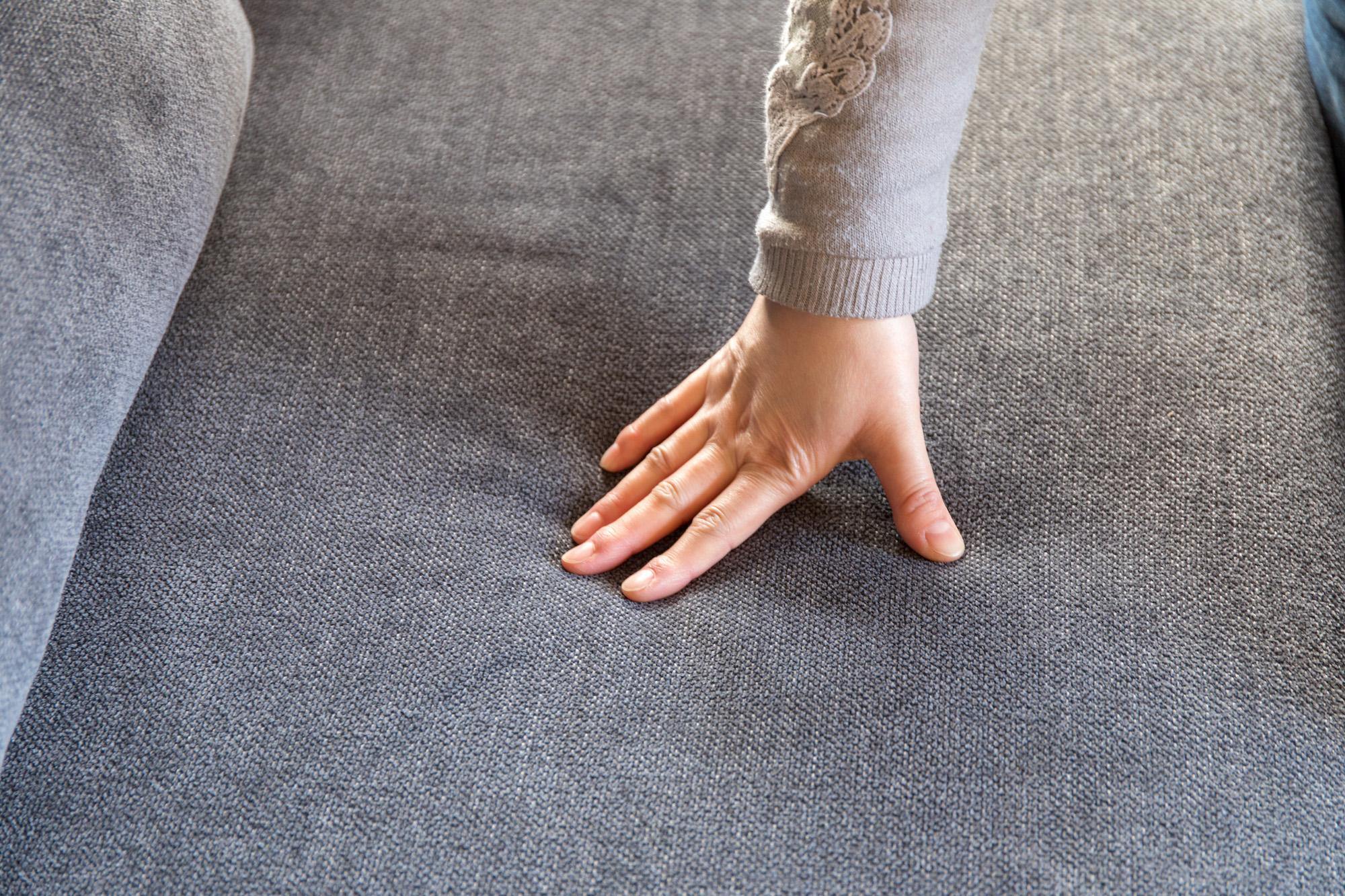 心地よい質感 SIEVE レクトユニット ソファ ロング/ブラウン/グレー