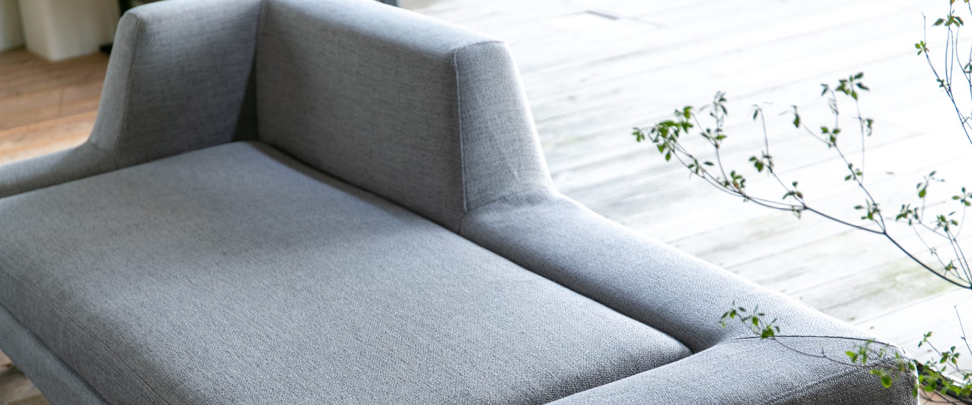 シンプルなデザイン シフトソファ オットマン ベージュ