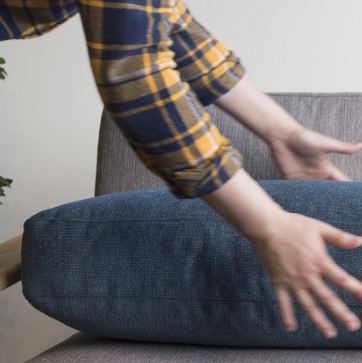 クッションのお手入れ方法