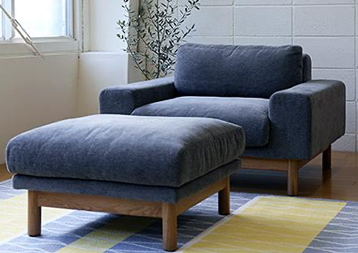 SIEVE バージュソファ1人掛け用とオットマンが販売開始