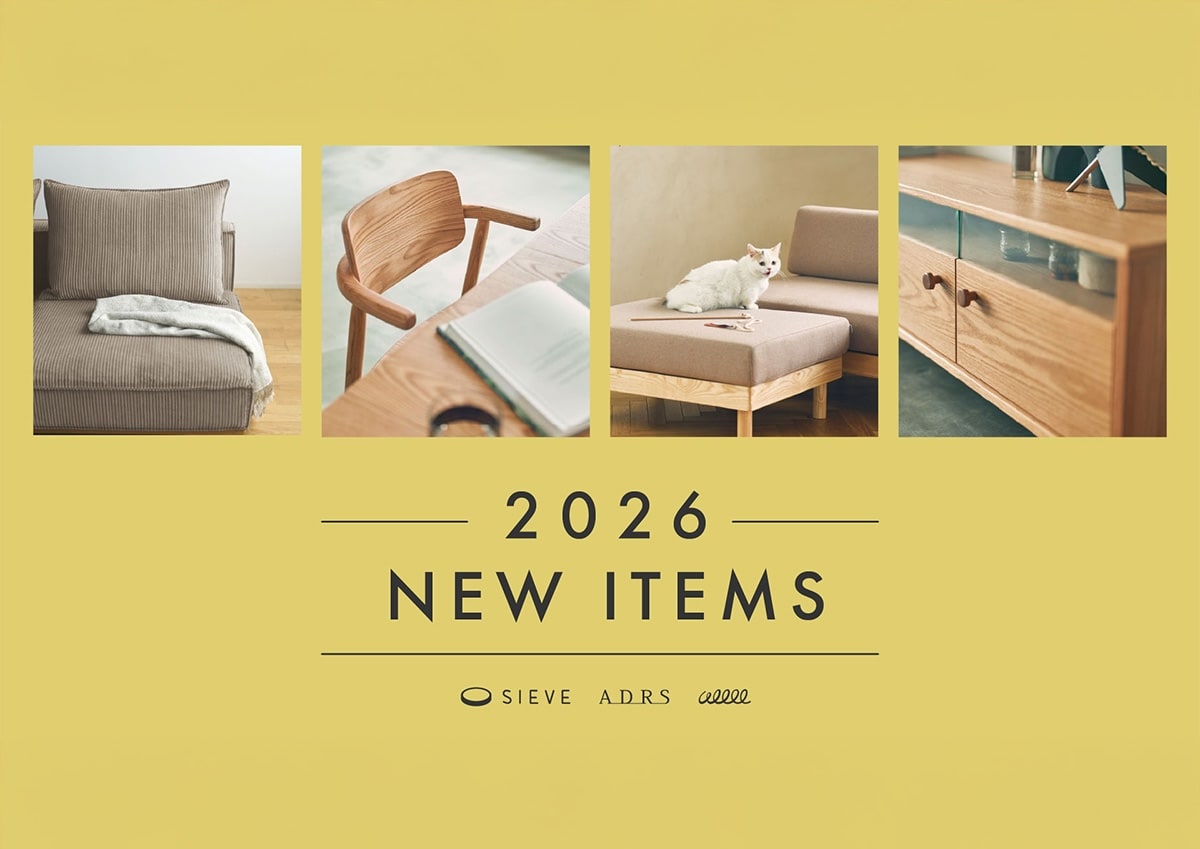 SIEVE  新商品｜2026 NEW ITEM