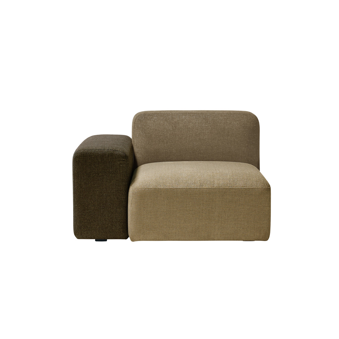 COLON sofa 1seater right/left arm semi order ver.（caffemisto）